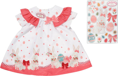Baby Annabell Osterei mit Kleid - Puppenkleidung 43 cm