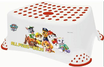 Keeper Paw Patrol Tritthocker – weiß – für Toilettentraining und Zähneputzen