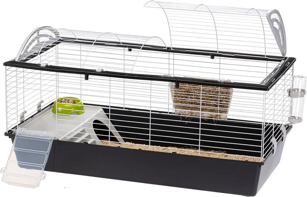 Ferplast Casita 120 – Schwarz – 119 x 58 x 60 cm
