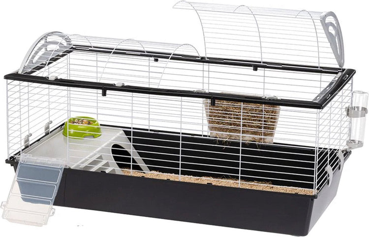 Ferplast Casita 120 – Schwarz – 119 x 58 x 60 cm