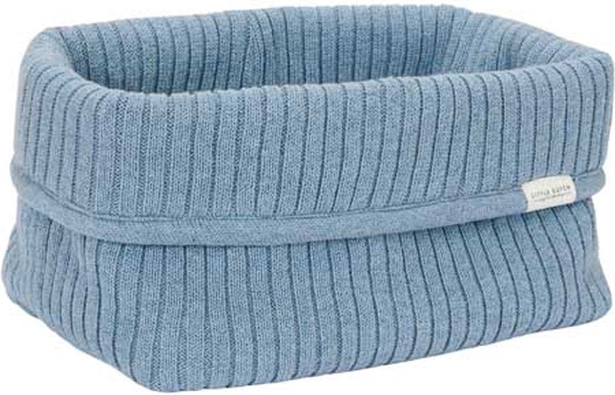 Little Dutch Wickelkorb groß – blau – Essentials