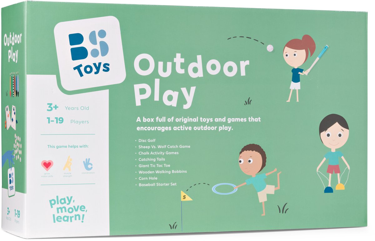 Bs Toys Outdoor-Spielset Gruppenpaket – 8-teilig.