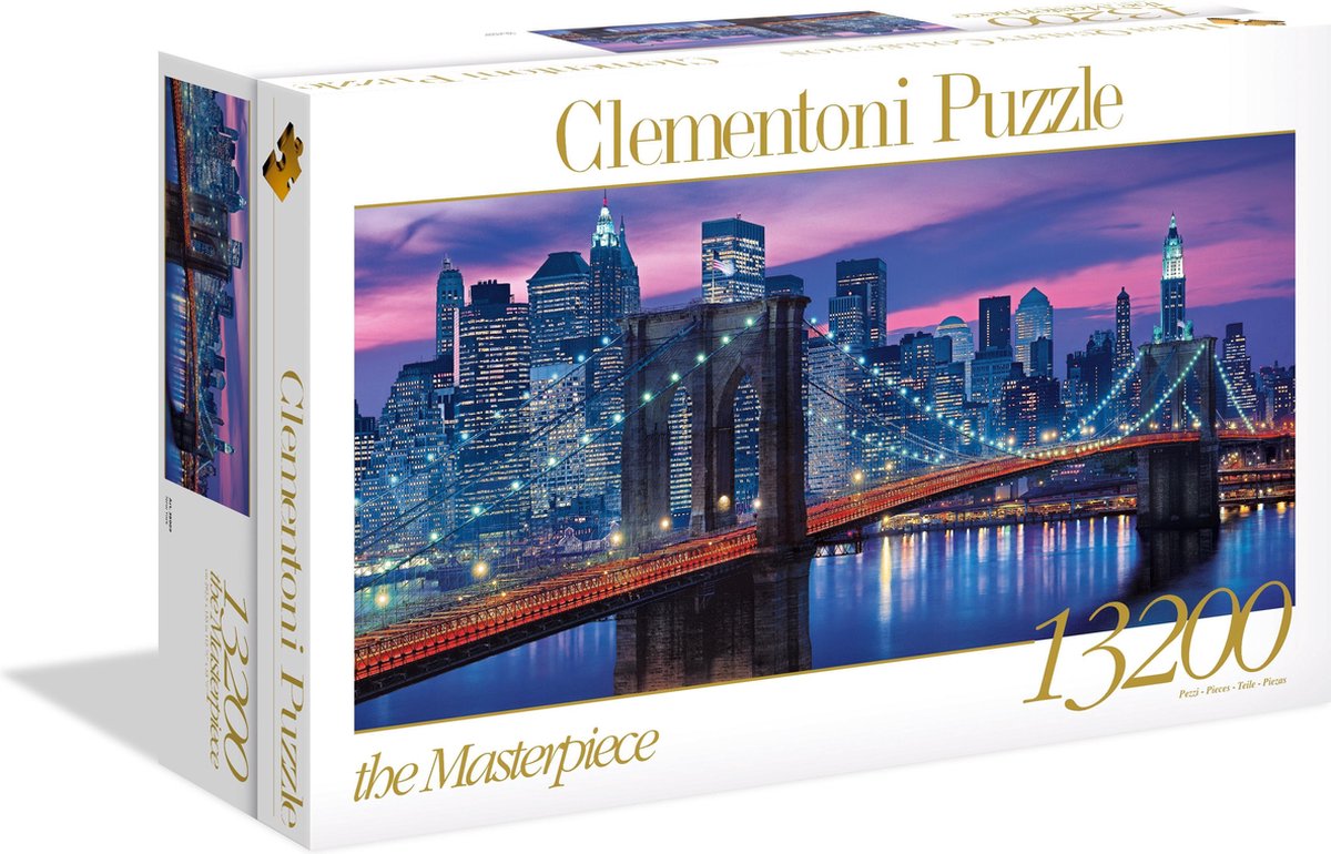 Clementoni – Puzzle – 13200 Teile – New York – Puzzle für Erwachsene