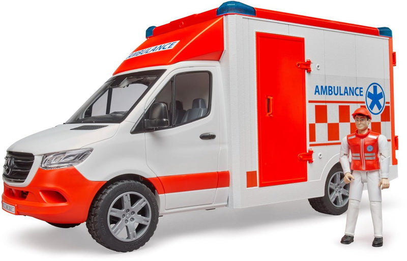 BRUDER MB Sprinter Ambulance mit Fahrer
