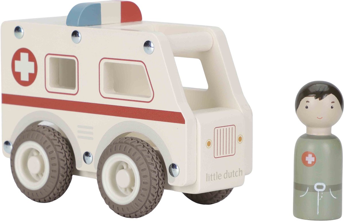 Kleiner holländischer Krankenwagen