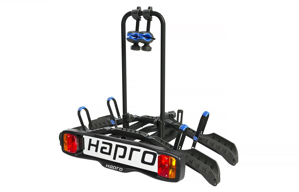 Hapro Fahrradträger Atlas blau 2 Fahrräder 7-polig