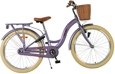 Volare Blossom Children's Bicycle - Mädchen - 24 Zoll - lila
