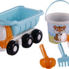 Cavallino Toys Cavallino Beach KiepWagen mit Eimer Set Blue, 5dlg.