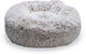 Beeztees Siba – orthopädisches Hundebett – Donut-Hundebett – flauschig – beige – 60 x 60 x 25 cm