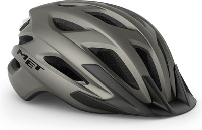 Mit Crossover Mips Fahrradhelm Herren Damen – City-Fahrradhelm Erwachsene – Größe M – Titan matt