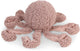 District 70 Squid – weiches Hundespielzeug mit Quietscher in Oktopusform – rosa – 13 x 20 cm