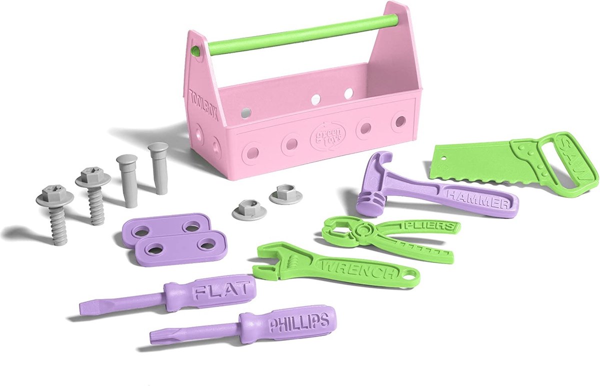 Green Toys Green Toys Toolbox Rosa