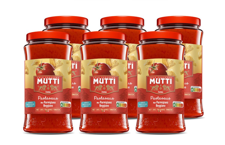 Mutti-Nudelsauce Parmigiano Reggiano 6 x 400 Gramm