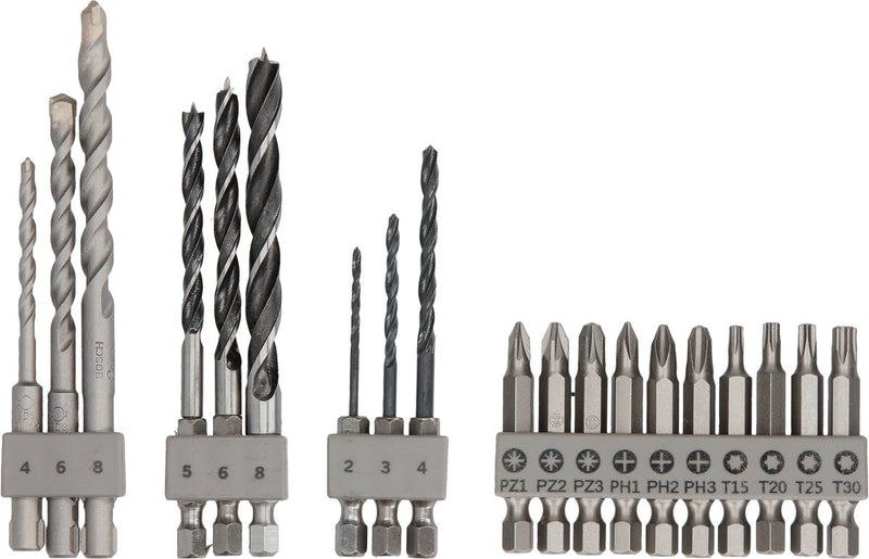 Bosch uneo gemischtes Set - 19-teilig