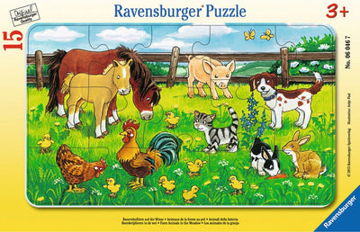 Ravensburger 00.006.046 Puzzle 15 Teile Bauernhof