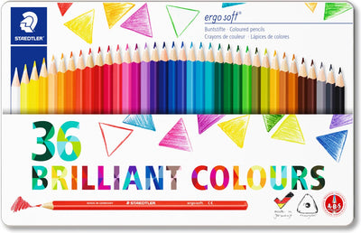 Staedtler ergosoft Buntstift - mit. Federmäppchen 36-tlg