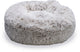 Beeztees Siba – orthopädisches Hundebett – Donut-Hundebett – flauschig – Beige – 70 x 70 x 25 cm