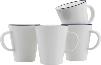 Gimex - Linea Line - Becher - Blau - 4 Stück