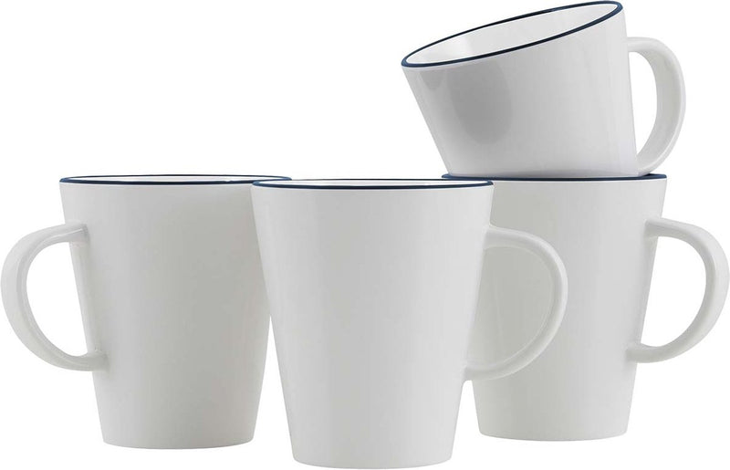 Gimex - Linea Line - Becher - Blau - 4 Stück