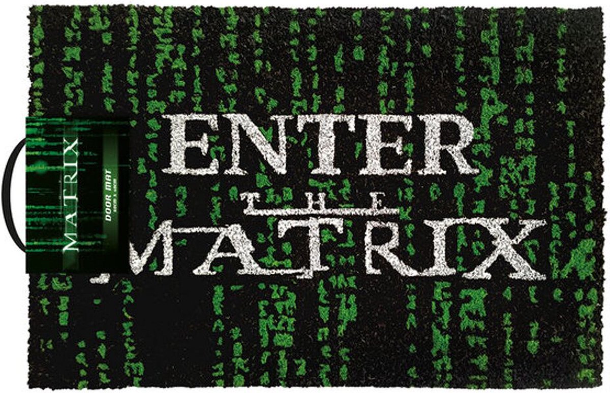 Pyramid International The Matrix Fußmatte Enter the Matrix 40 x 60 cm schwarz grün