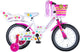 Volare Ashley Children's Bicycle - Mädchen - 14 Zoll - Weiß - 95% versammelte sich