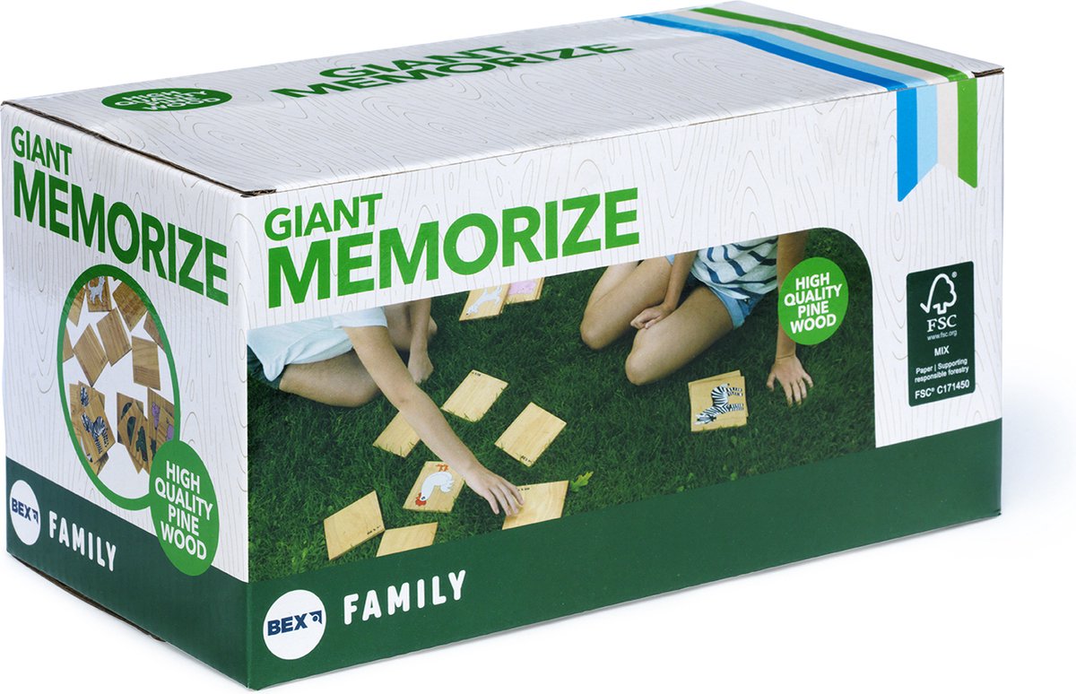 Holz Memo -Spiel