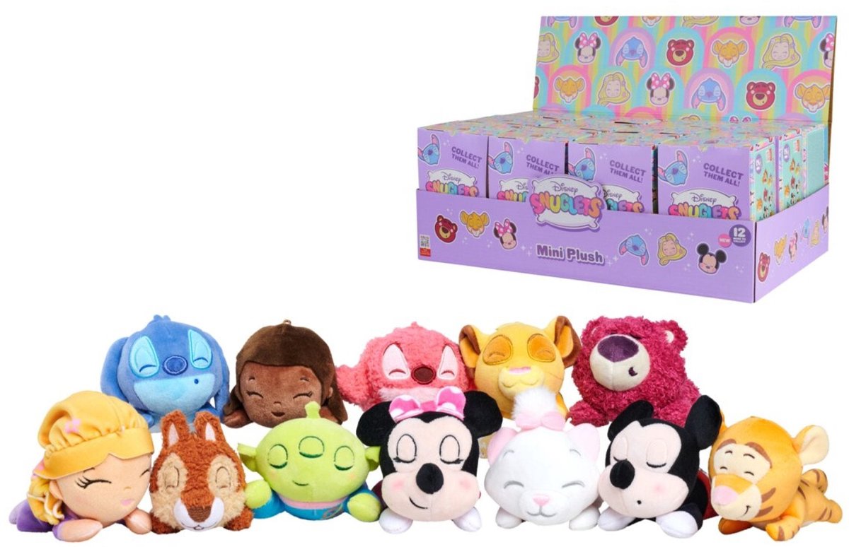 Simba Disney Snuglets Plüschfiguren Blindbox-Sortiment (12) Kuscheltiere