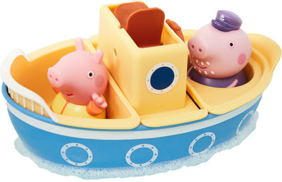 Tomy Peppa Pig – Opa Wutz Splash Geschenkboot – Badespielzeug