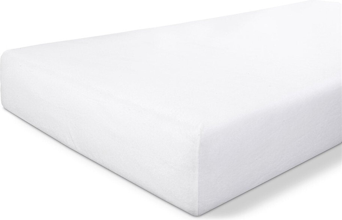 Bezug aus Walra-Molton-Baumwolle – 160 x 220 – weiß