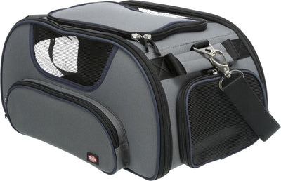 Trixie Hundebag Flugzeug Bag Flügel grau blau