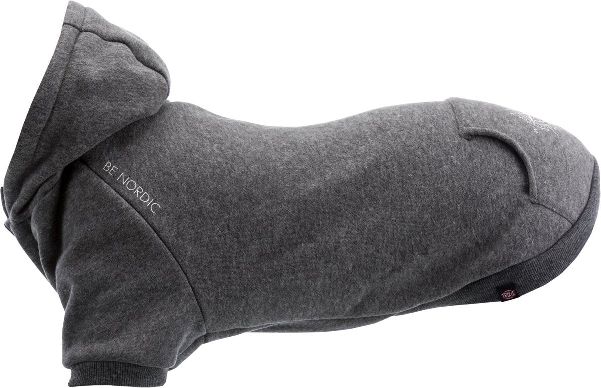 Trixie be nordic - Hundepullover - Hoodie Flensburg - grau - 62 cm