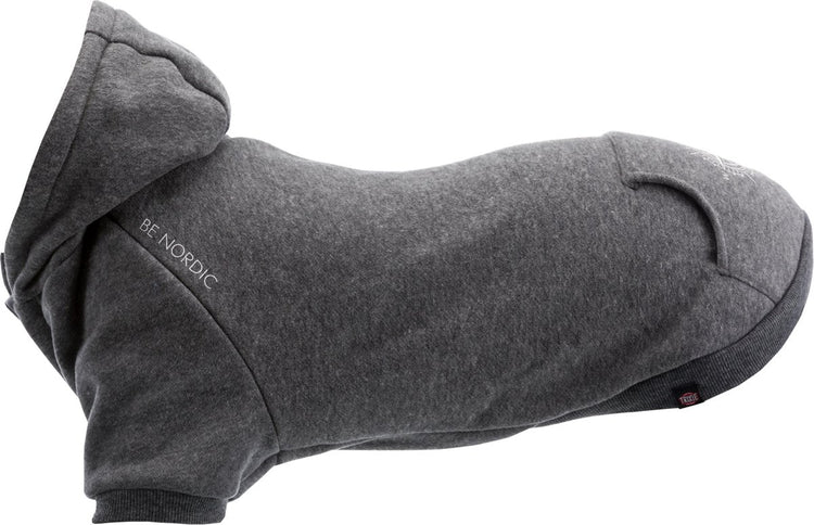Trixie be nordic - Hundepullover - Hoodie Flensburg - grau - 62 cm