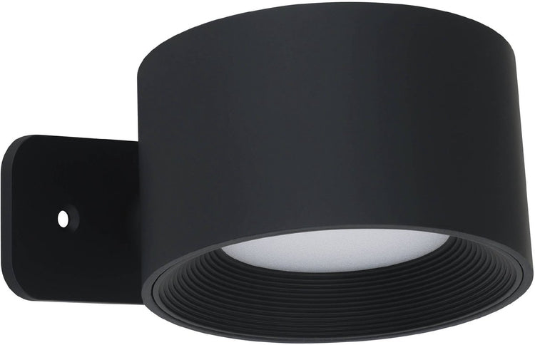 Eglo muraglie Wandleuchte – wiederaufladbar (bis zu 24 Stunden Licht) – kabellos – ø 7,5 cm – schwarz – einstellbares weißes Licht – dimmbar