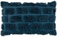 Vtwonen getuftetes Dekokissen – 30 x 50 cm – dunkelblau