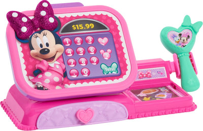 Spectron Minnie Bowtique Spielzeugkasse mit Sound – 10 Stück.