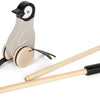 Kleiner Fußholz Push Figuin