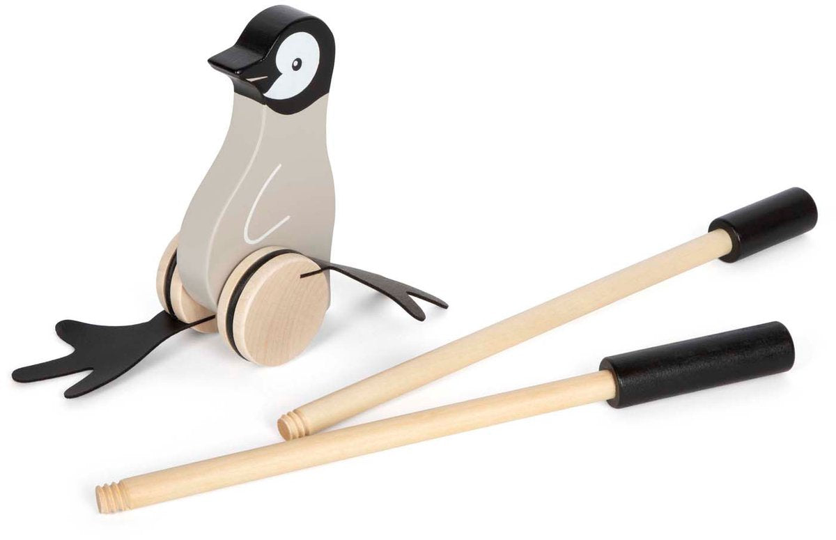 Kleiner Fußholz Push Figuin