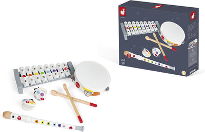 Janod - Konfetti - Musikinstrumenten-Set - für kleine Musiker