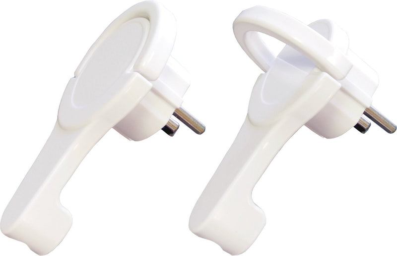 Scanpart Winkelstecker - mit Haken - mit Erde - flach - 10 16 a