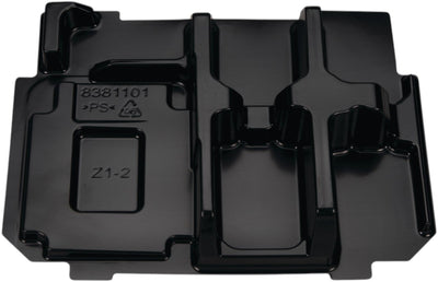 Makita-Zubehör 838110-1 Einlage für 2 oder 4 Akkus und Ladegerät in Mbox 1 (838754-7) – 838110-1