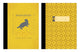 Harry Potter: Hufflepuff Kompositions-Notizbuch-Set (2er-Set)