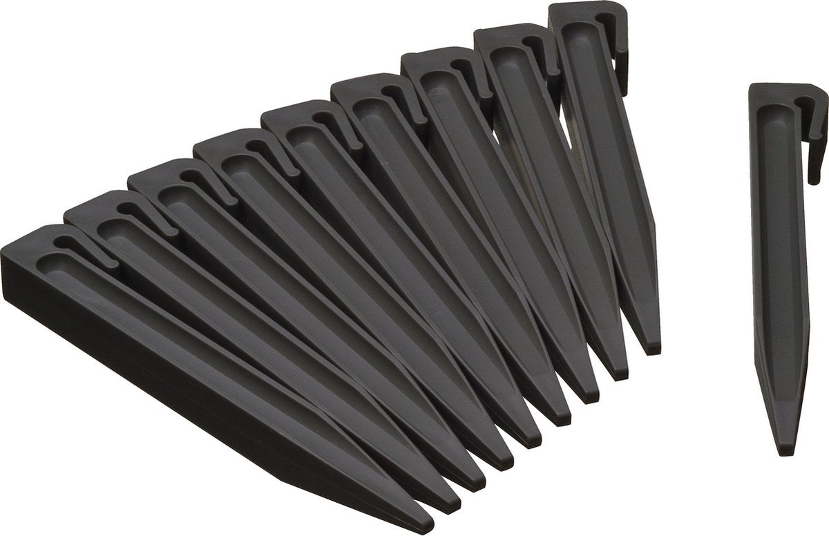 Natur Natur Garten Erdnägel 10 Stück klein schwarz