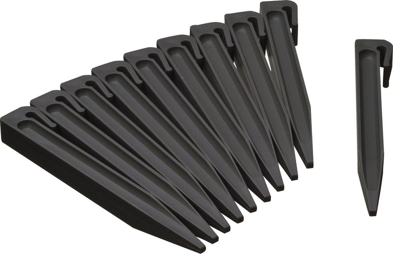 Natur Natur Garten Erdnägel 10 Stück klein schwarz