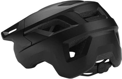 Mit Shelter Fahrradhelm – Fahrradhelm Herren Damen – MTB-Helm Erwachsene – Mountainbike – Größe L (58–61 cm) – Schwarz (Schwarz)