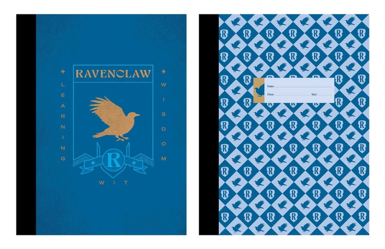 Harry Potter: Ravenclaw Kompositionsnotizbuch-Set (2er-Set)