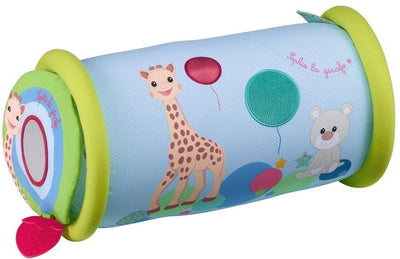 Sophie die Giraffe rollt Spielrolle – Krabbelrolle – Babyspielzeug – Mutterschaftsgeschenk – Babyparty-Geschenk – ab 6 Monaten – 42 x 24 x 24 cm – Stoffbezug