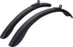 Bbb Cycling Rainwarriors Schutzblech-Sets – Vorderrad-Schutzblech, Hinterrad-Schutzblech 28 Zoll – geeignet für E-Bikes – bfd-01