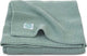 Jollein Babydecke für Kinderbett 100 x 150 cm – Grundstrick – Waldgrün