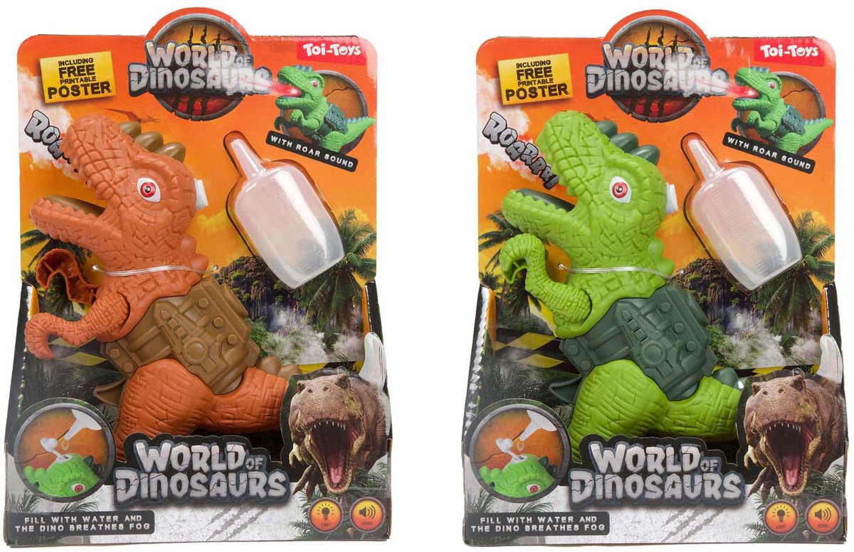 Welt der Dinosaurier Dinopistool mit Spray, Licht und Klang