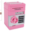 Geldtresor mit Geheimcode rosa, 19,5cm